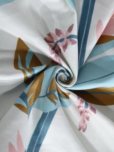 Image of Super Soft All Round (Elastic Fitted) Single Bed Bedsheet with 1 Pillow Cover- 4 Feet x 6 Feet - 48 Inches x 72 Inches x 6 Inches-Single