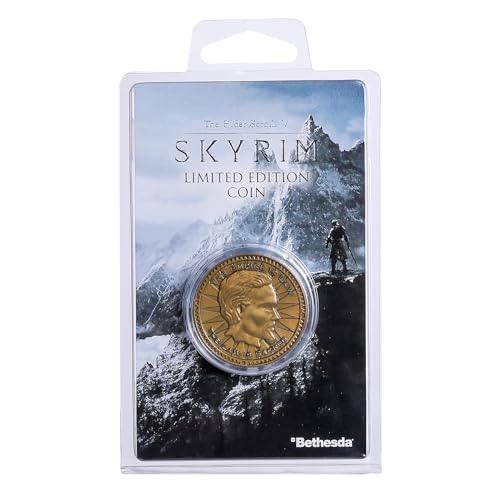 The Elder Scrolls Oblivion Skyrim Imperial Septim Coin Morrowind Daggerfall by The Elder Scrolls...