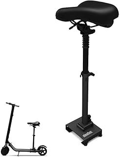 FEC Foldable Shock Absorbing Saddle Replacement for Xiaomi Mi M365/Pro Electric Scooter ＆ Segway ninebot ES1 ES2 ES4 Folding E-Scooter Comfortable Folding Seat