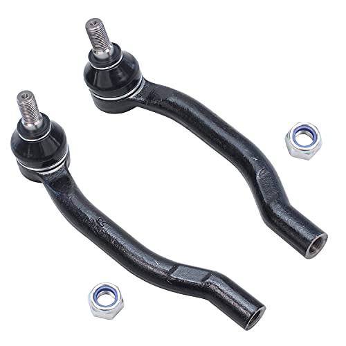 Detroit Axle - 2 Front Outer Tie Rod Ends for 2003-2008 Honda Pilot, 2001-2006 MDX, Outer Tie Rod Ends 2004 2005 Replacement