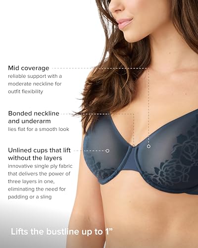 Image of Wacoal Confidence Boost Underwire Bra