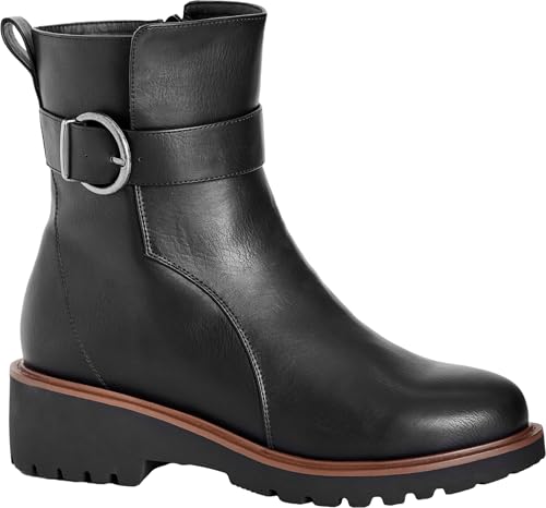 Women's WIDE FIT Lia Ankle Boot, Black