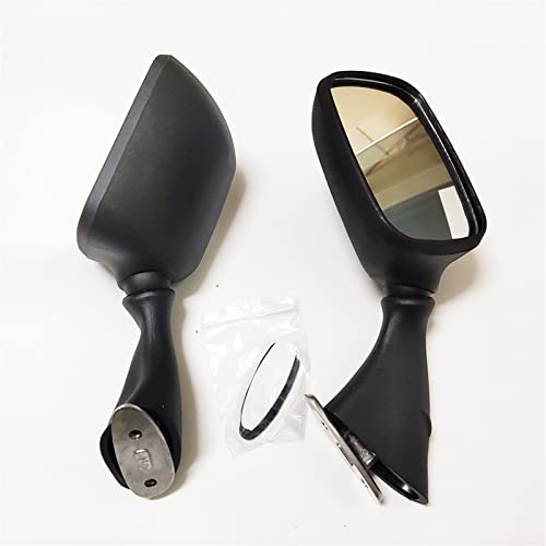 Espejos Laterales Suzuki GSX1300R con Visión Clara y Fibra Carbono Negro
