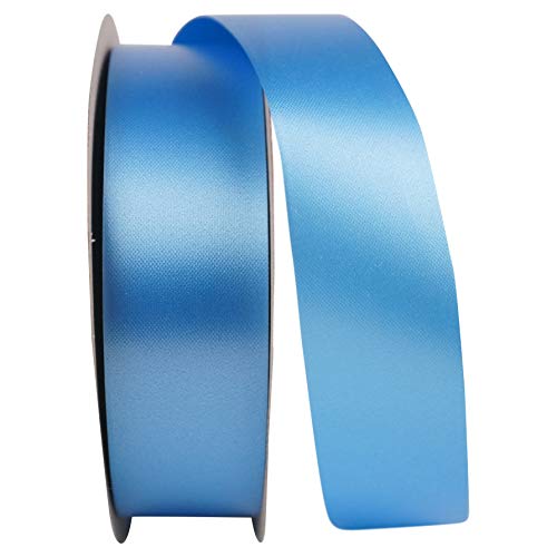 Reliant Ribbon Embossed Polypro Florentine Rd Ribbon, 1-3/8 Inch X 100 Yards, Turquoise