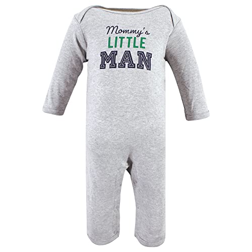 Image of Hudson Baby Baby Cotton Union Suit, 3 Pack