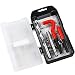 Produktbild BestsQ 15 Stück Gewindereparatursatz Bohrer Helicoil Repair Kit Kompatibel Handwerkzeug Set für Auto Reparatur Größe:M12x1.5