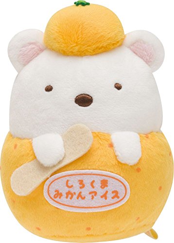 すみっコぐらし あつめてぬいぐるみ しろくまみかんアイス だがし屋すみっコ MR59901