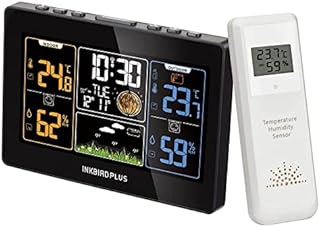 INKBIRDPLUS Home Weather Station for Indoor Outdoor Use, Wireless Weather Forecast Station