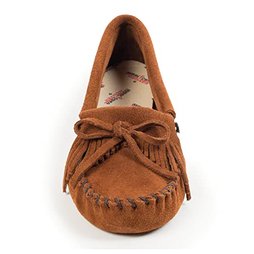 Minnetonka Women's Kilty Soft Leather Sole Moccasin2