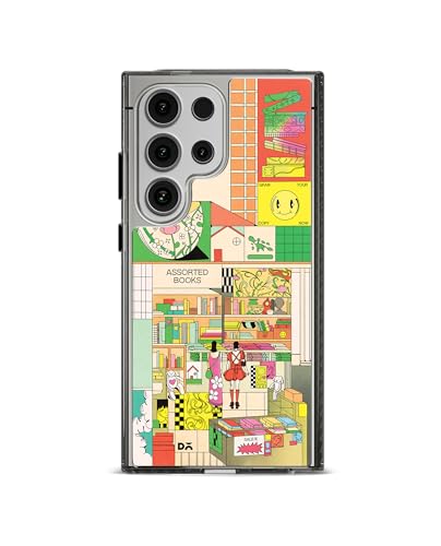 Image of DailyObjects Case for Samsung Galaxy S24 Ultra Stride 2.0 TBR (to be Read) Compatible with Magnetic Wireless Charging Slim Back Cover with Inner Magnetic Ring Shockproof