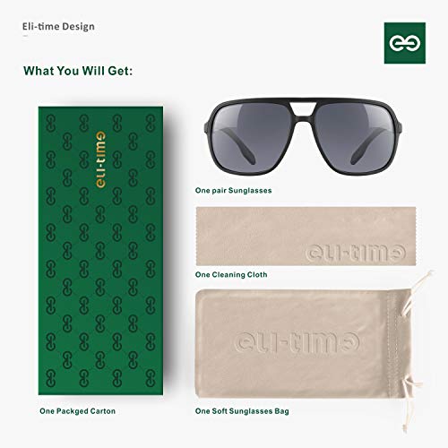 Eli-time Occhiali da sole polarizzati ultraleggeri...