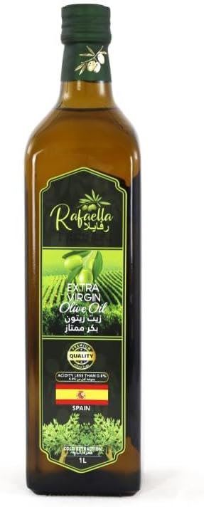 Rafaella Extra Virgin Olive Oil 1L | Cold Extracted Oil | Less than 0.8% Acidity