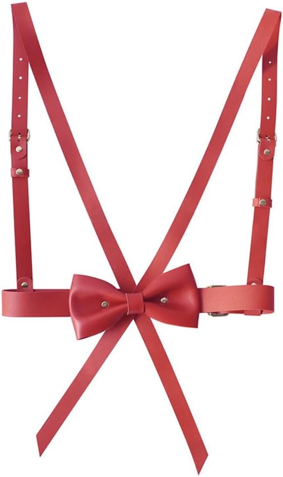 [ミュンヘン] DJGACSI ソリッド女性サスペンダーボウタイベルトシャツドレスアクセサリーブレースブレースヴィンテージウエディン