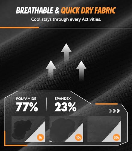 Separatec Men's Active Performance Boxer Briefs with Pouch, Breathable Mesh Athletic Underwear, Quick Dry 3 Pack3