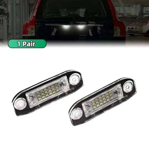 Luz de matrícula de coche para solucionar fallos en Volvo 7