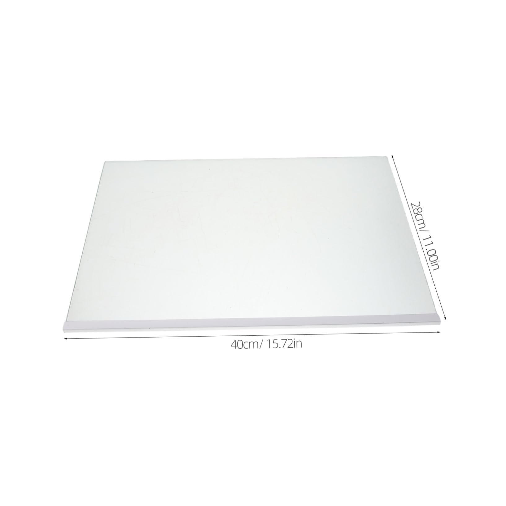 LABRIMP Reemplazo Estante de Vidrio Transparente para Frigorífico 16' X 11' Resistente a Manchas y Olores para Uso Doméstico