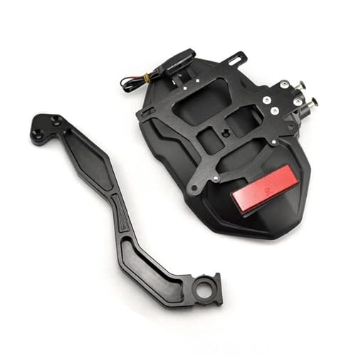 Garde-boue arrière de moto résistant aux vibrations et éclairage plaque pour CB650F CBR650F