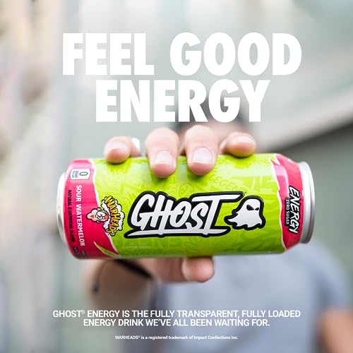 Ghost Energy Drink - 12-Pack, Warheads Sour Watermelon thumb #1