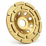 QWORK® Schleiftopf 115mm x 22.2mm für Beton, Gips, Granit, Harz, Fliesenkleber, Naturstein usw