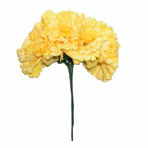 Flor ramo 4 claveles (Amarillo)