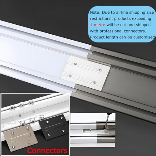 Tringle à rideaux double rail pour séparer une pièce facilement et sans bruit