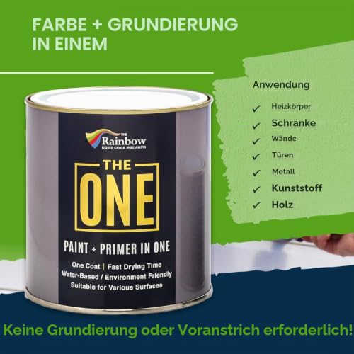 THE ONE All-In-One Farbe & Grundierung - Marineblau, 2.5 L | Formel für mehrere Oberflächen mit 1 Anstrich… – Ansicht 2