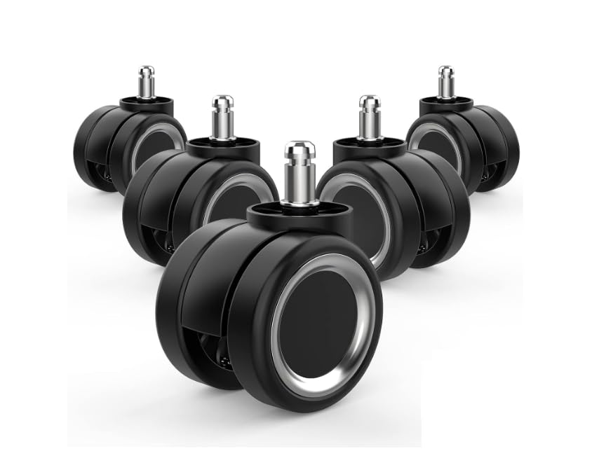 See full amazon price history chart for SHREYANSH™ Heavy-Duty Nylon Ring Office Chair Wheels: Noise-Free, Smooth Gliding, Universal Fit-Supports Up to 1000lbs, For Ultimate Durability and Quiet Operation (Pack of 5 Premium Caster) SHREYANSH™ Heavy-Duty Nylon Ring Office Chair Wheels: Noise-Free, Smooth Gliding, Universal Fit-Supports Up to 1000lbs, For Ultimate Durability and Quiet Operation (Pack of 5 Premium Caster) (B0D9TBDZY7) Amazon Price History, Amazon Price Tracker