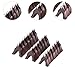 21 Pieces Wooden Guzheng Bridges, Replacement Support Pillar, Lightweight Musical Instrument Parts, Professional Craftsmanship