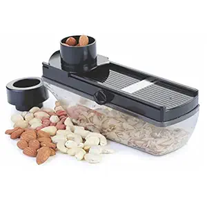 Ganesh Plastic Vegetable Slicer Cutter, Black