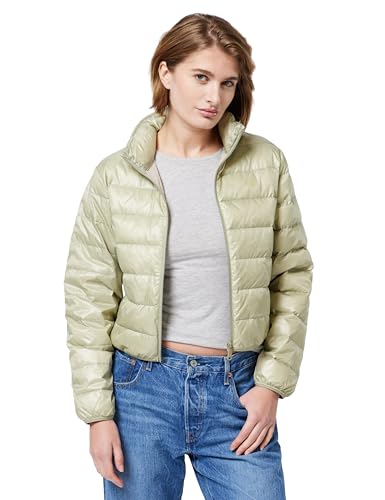 Calvin Klein Donna Piumino Down Shine Lucido, Beige (Nordic...