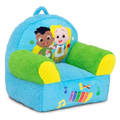 Delta Children - CoComelon Cozee Buddy Kids Chair Blue