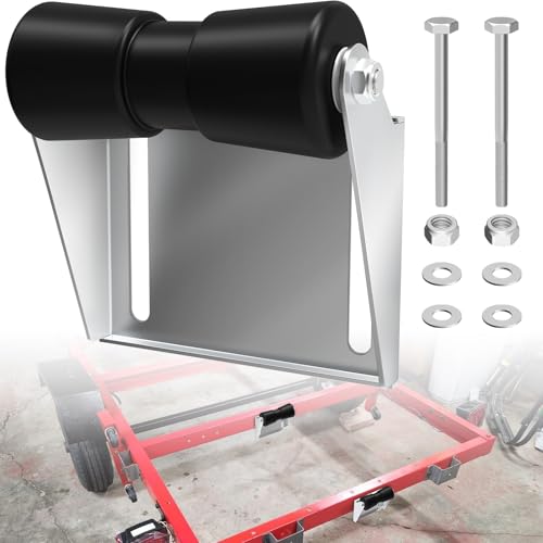FOROIRON 8inch/10inch/12inch Boat Trailer Roller with Bracket