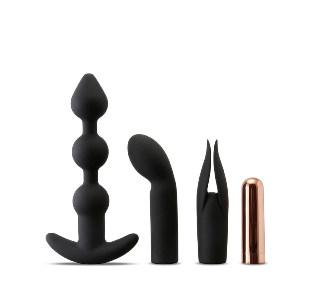 Deep Massager - Deep Tissue Massager G-Spot and Prostate Silicone Massager and Vibrator Kit NZ00523