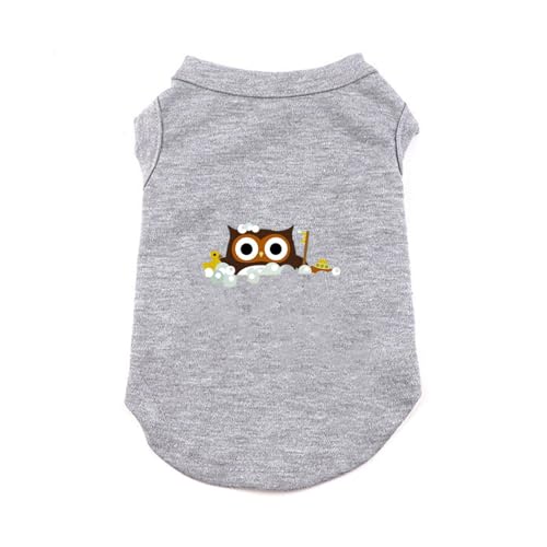 ZSDGBZ 犬服 クール tシャツ 涼しい 春夏用 ペットウェア ドッグウェア 小型犬 中型犬 大型犬 タンクトップ 接触冷感 吸水速乾 グレー 熱中症対策 暑さ対策 UVカット 涼しい ワンコ服 小型犬 XXL 中型犬