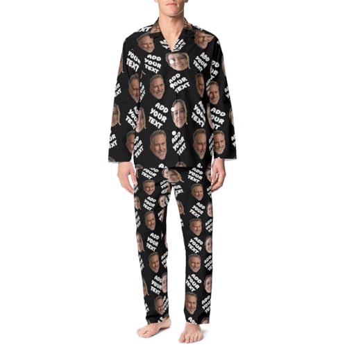 Personalized Pajamas With Photo - Custom Face Pajamas for Men and Women4