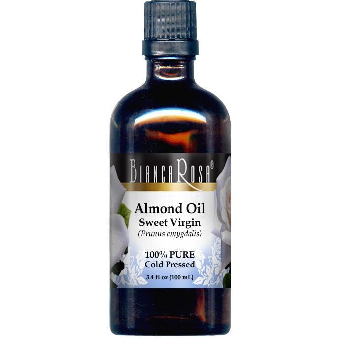 Almond Oil, Sweet Virgin - 100% Pure, Cold Pressed (3.40 fl oz) miniatura 3