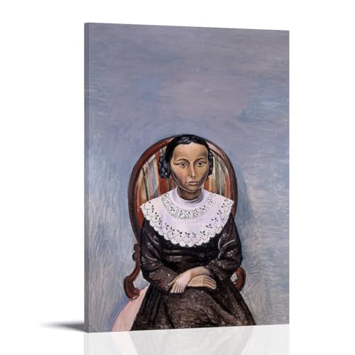 Portrait d'une fille en noir Andre Derain 1913 : art mural salon 40x60cm