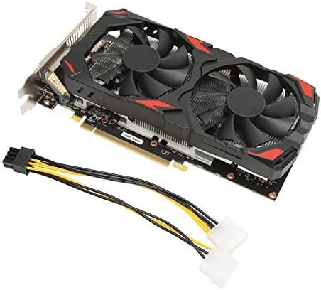 RX 580 Graphics Card 256bit 8GB GDDR5 Gaming Graphics Card with Dual Cooling Fans, 16 PCI Express 3.0 DP, HDML, DVI Plug and Play Computer Graphics Cards