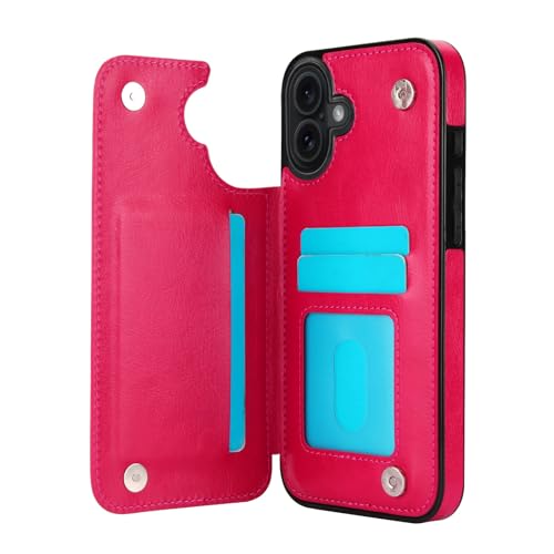 Coque iPhone 17 Air Portefeuille avec Fermeture Magnétique pour les Sorties