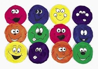Fun Express Happy Face Bean Bags - 5