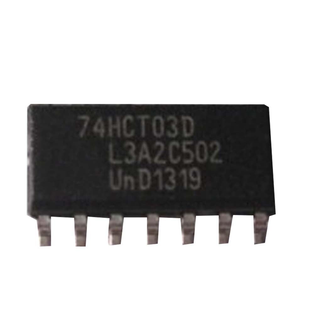 Amair 10 PCS 74HCT03D SOP-14 74HCT03 SMD14 Quad 2-Input NAND gate Integrated Circuits