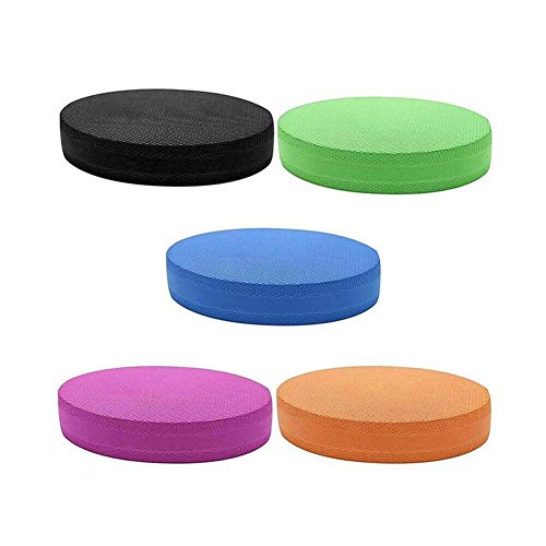 Oval-Foam-Balance-Pads-Yoga-Foam-Board-Balance-Pad-Stability-Trainer-Pad-Gym-Fitness-Exercise-Cushion-For-Balance-Core-Strengthening-Sport-Balance-TrainerOrange