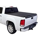 Amazon Basics Soft Roll Up Tonneau Cover for 2014-2019 Chevy Silverado, GMC Sierra 1500, 2015-2018 Silverado Sierra 2500 3500 HD, Fleetside 6.5' Bed