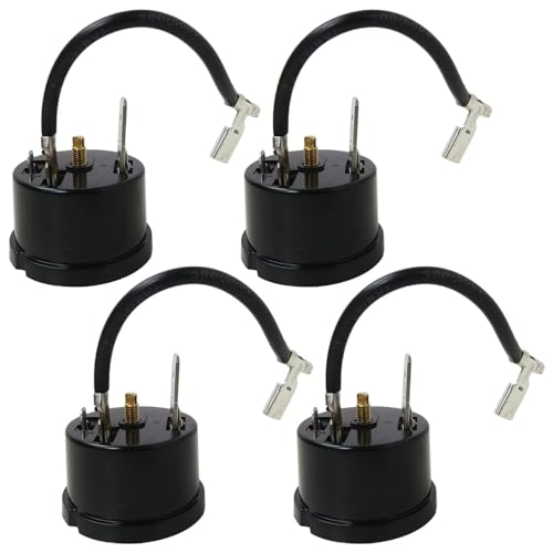 4pcs 1/3HP(250W) Refrigerator Overload Protector, Freezers Compressor Thermal Overload Protectors for Mini Fridge, Beverage Cooler