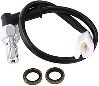 EBTOOLS Motorcycle Hydraulic Brake Light Switch Hydraulic Brake Switch Universal Motorcycle Hydraulic Brake Pressure Tail ...