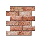 SABONPOP 20 Sheet Peel and Stick Backsplash Tile for Living Room 12 x 12inch Self Adhesive White Mar