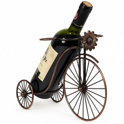 Suporte Para Vinho Decorativo Adega De Mesa Bike