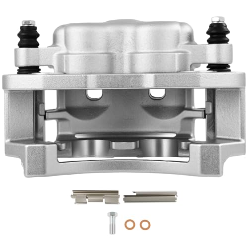 Image of SCITOO 18B4748 Rear Right Disc Brake Caliper w /Bracket Fit For Ford For E-150 2007,For Ford For E-350 Econoline Club Wagon 1999-2002,For Ford For E-350 Super Duty 1999-2007, Double Pistons