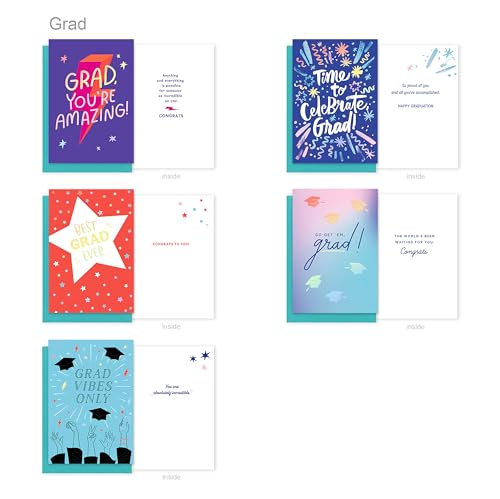 American Greetings 15-Count Graduation Card Pack with Envelopes