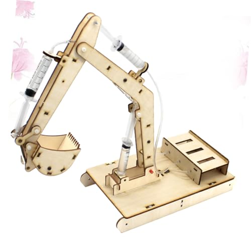 ERINGOGO Brinquedos Infantis Brinquedos Infantis Escavadeira De Madeira Brinquedos Escavadeira Model